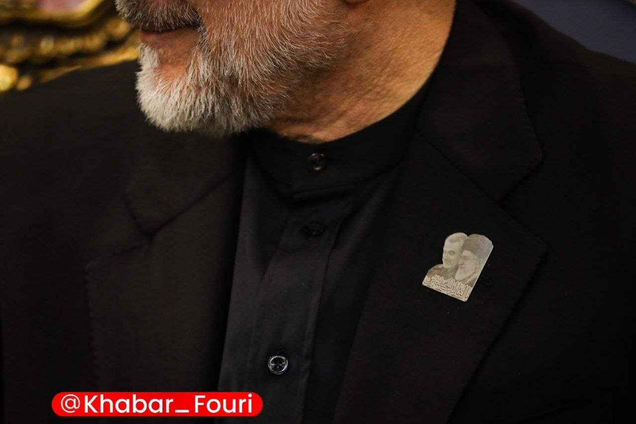 قالیباف در دیدار با نماینده حماس نماد خونخواهی به نمایش گذاشت