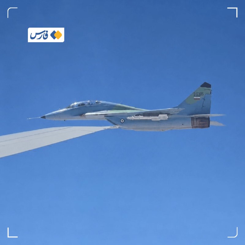 Iranian MiG-29 fighter jets participated in escort operation