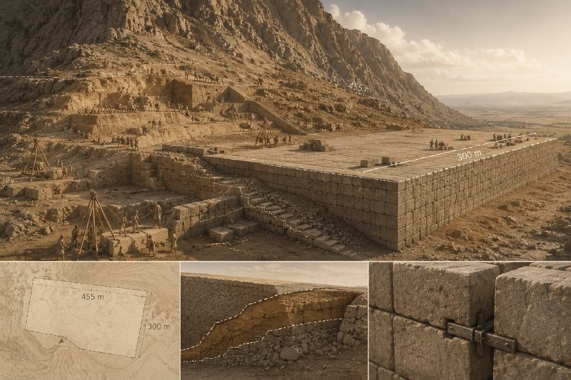 زیر «تختجمشید» چه خبر است؟/ رازهای مهندسی یک بنای ۲۵۰۰ ساله؛ از کانالهای زیرزمینی تا ستونهای ۲۰ متری