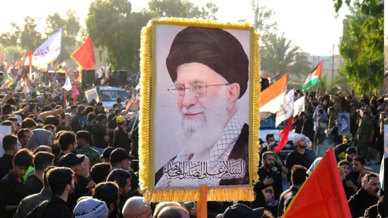 مراسم تشییع پیکر آیتالله علی خامنهای در نجف اشرف برگزار شد