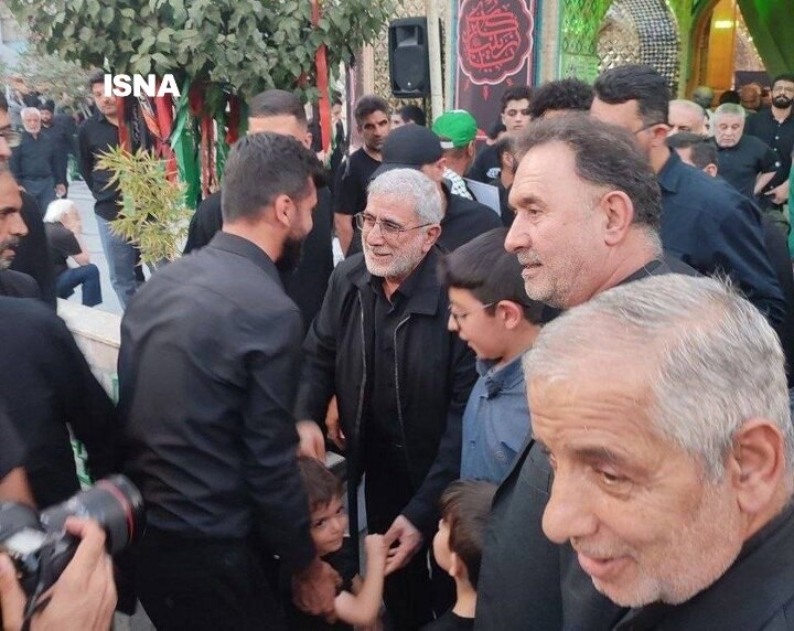 فرمانده نیروی قدس سپاه در مراسم بزرگداشت رهبر انقلاب اسلامی در چیذر حضور یافت
