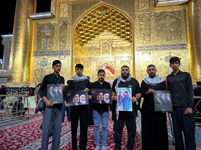 Images of Iraqi People's Presence at Imam Ali Shrine