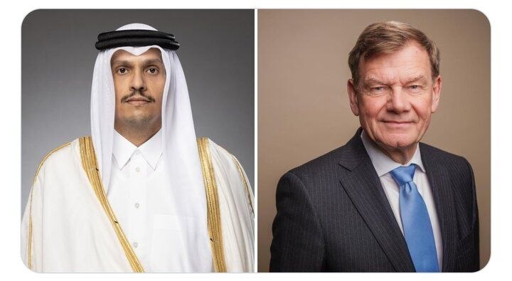 وزیران امور خارجه قطر و آلمان طی تماس تلفنی درباره آخرین تحولات مرتبط با توافق ایران و آمریکا رایزنی کردند