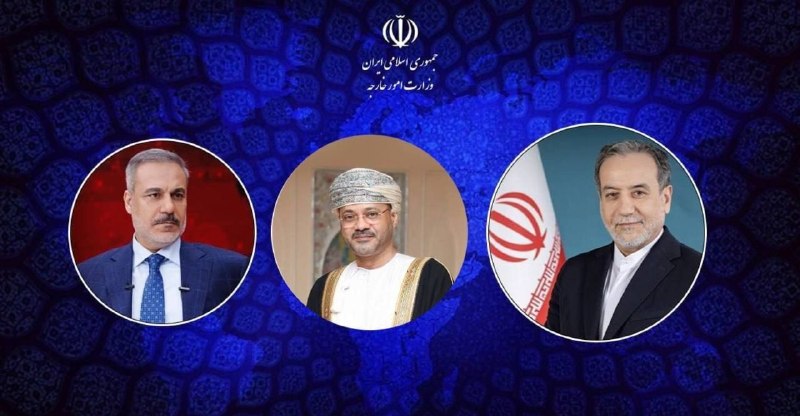 گفتگوی تلفنی عراقچی با وزرای خارجه عمان و ترکیه
