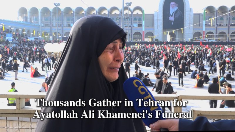 Chinese network: Iranian people participate voluntarily in ceremony