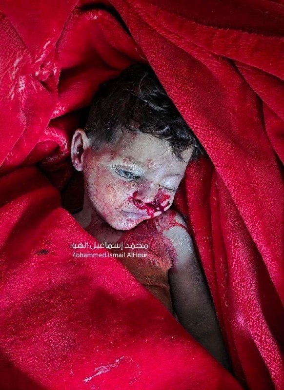 شهادت کودک فلسطینی در حمله صهیونیستها به غزه
