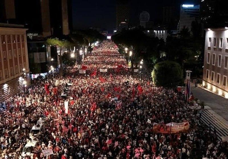 Renewed Protest Against Donald Trump's Son-in-Law's Project in Albania
