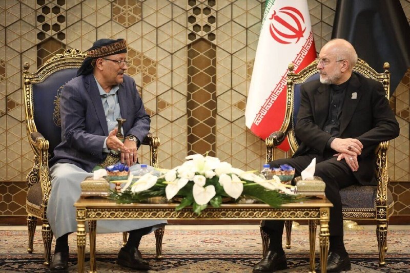 قالیباف در دیدار با معاون رئیسجمهور یمن درباره مذاکرات و توانایی دفاعی سخن میگوید