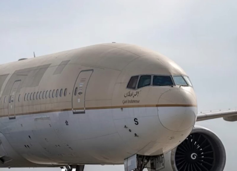 Saudi Boeing 777 aircraft arrives in Iran