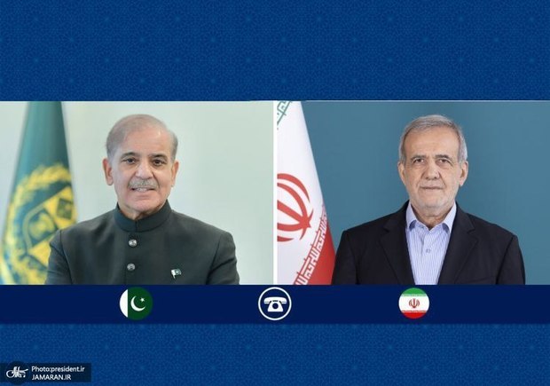 Conversation between Iranian and Pakistani leaders; Pezeshkian: Some actors are trying to disrupt peace in the region