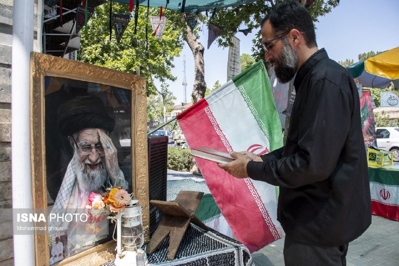 مشهد در آستانه تشییع آیتالله علی خامنهای