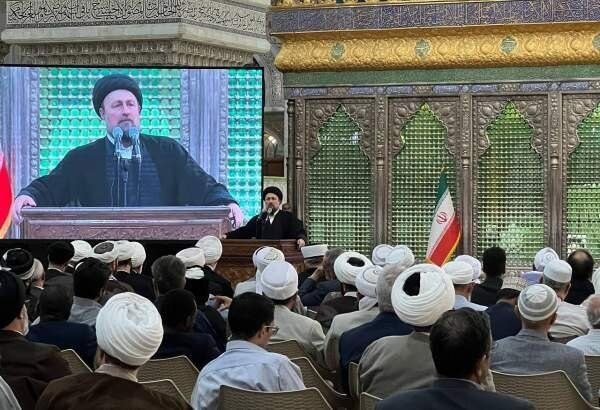 سیدحسن خمینی: هرچه بیشتر فرهنگ کمک کردن را در جامعه توسعه بدهیم یادگار امام