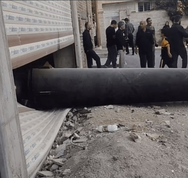 Missile Booster Strikes Residential Unit in Dorud