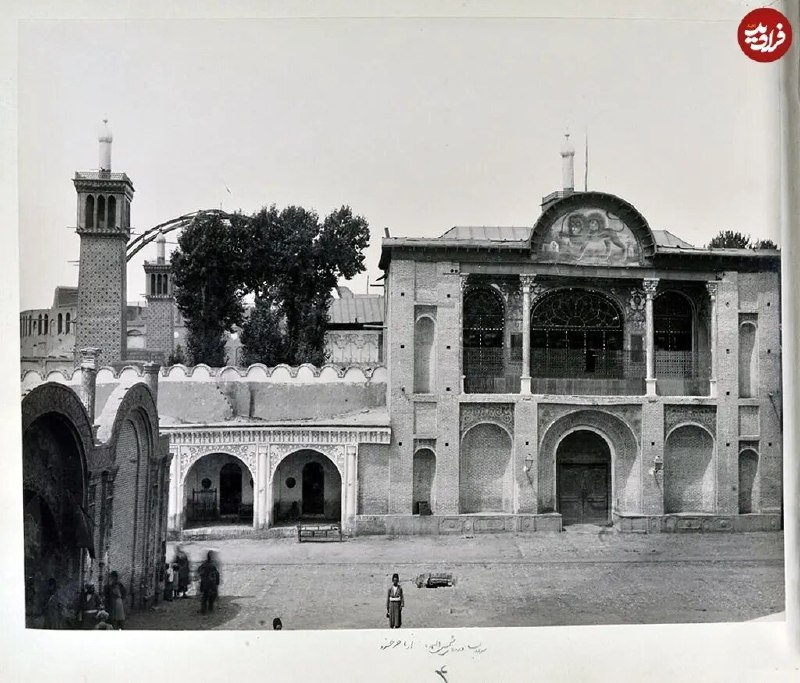 View of Bab-e Aali on Naser Khosrow Street