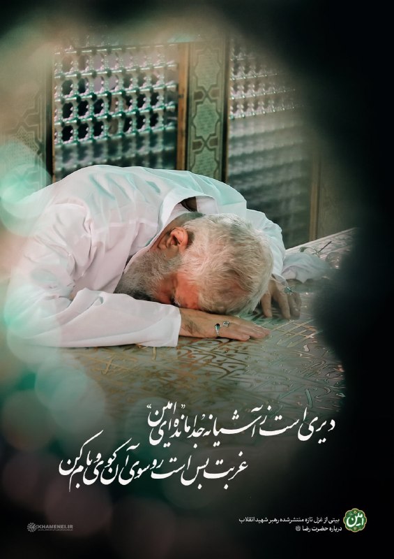 🖼 دیری است زآشیانه جدا ماندهای «امین»