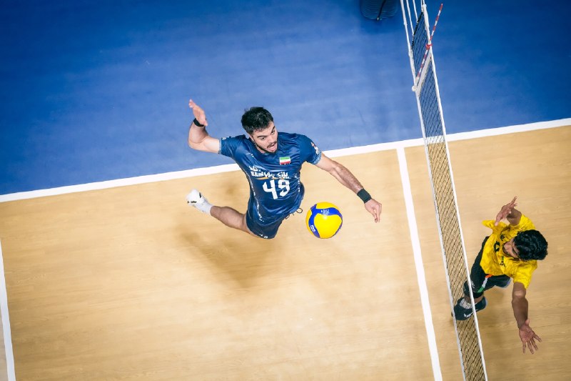 🏐 صعود تیم ملی والیبال ایران به مرحله یک چهارم قهرمانی آسیا با شکست هند 🇮🇷 ۲۵ | ۲۸ | ۲۵ 🇮🇳 ۲۰ | ۲۶ | ۱۸