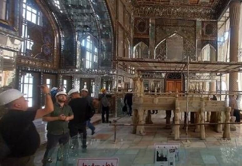 81 international influencers visited Golestan Palace