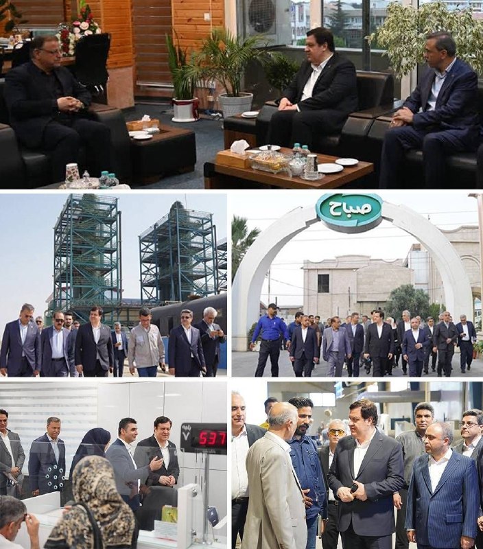 مدیرعامل بانک ملت با استاندار گلستان دیدار و از مجموعههای تولیدی بازدید کرد