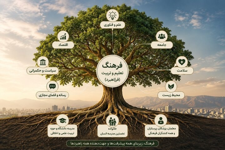 فرهنگ؛ «فراراهبردی» برای جهت دهی به سایر راهبردها «فراراهبردی» بودن فرهنگ یعنی پیش از آنکه بپرسیم «چه چیزی میسازیم؟»، از خود بپرسیم «با این تصمیم