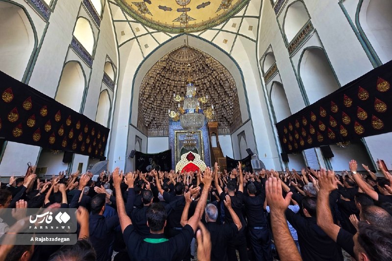 📷 عزاداری سنتی یزدی ها در مسجد گوهر شاد عکس: علیرضا رجبزادگان