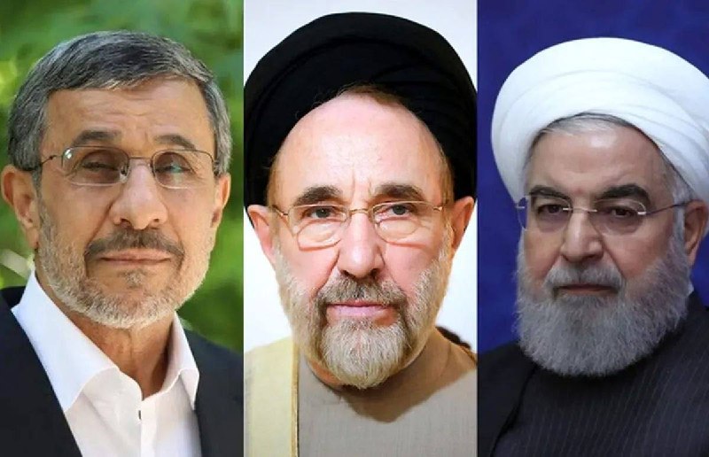 جای خالی سه رئیسجمهور پیشین در وداع