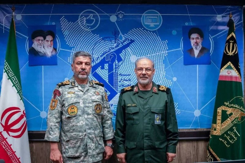 Army and IRGC Spokespersons Met; Emphasized Media Synergy and Army Support for IRGC