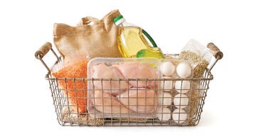 Essential goods are available, but their price prevents purchase