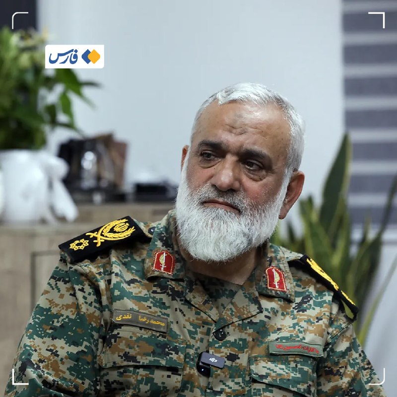 سردار نقدی: حتی اگر این جنگ سالها طول بکشد تا روز آخر موشک شلیک میکنیم