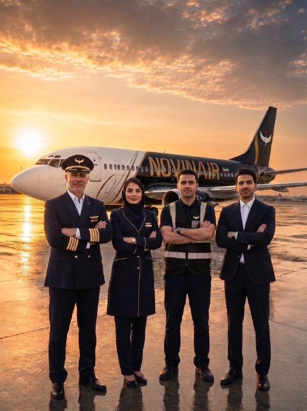 ✈ نوینایر از جوانان مستعد برای استخدام مهماندار زن و مرد دعوت به همکاری کرد