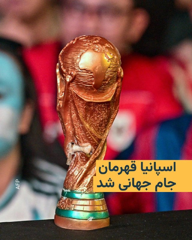 Spain defeated Argentina and became football world champion