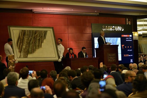 25th Tehran Auction Sells for 423 Billion Tomans
