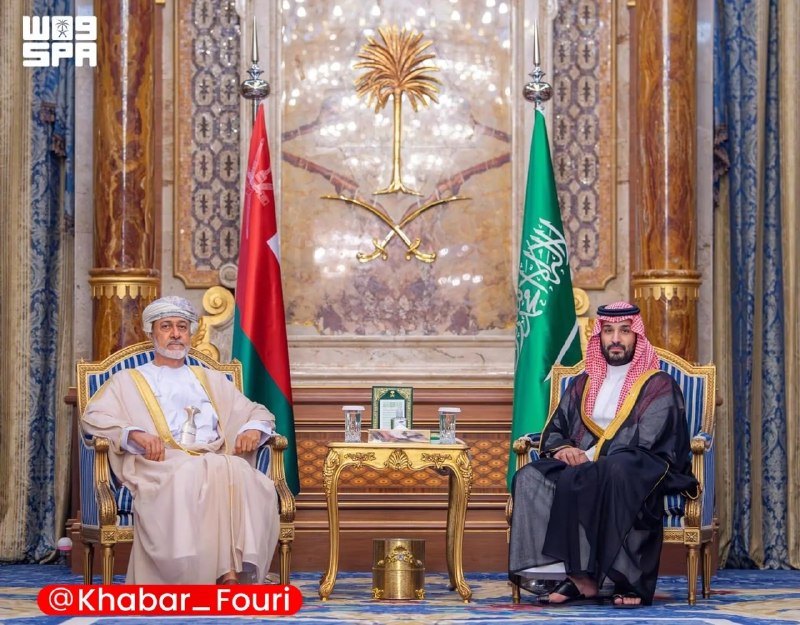 دیدار ولیعهد عربستان و سلطان عمان در جده