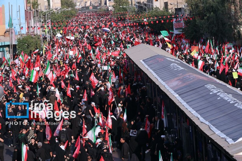 تهران در مراسم وداع با آیتالله علی خامنهای