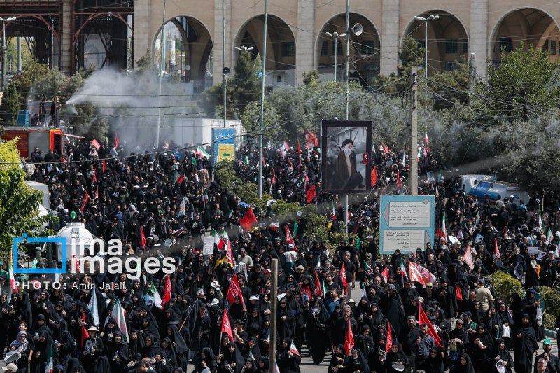 Tehran Became Asia's Top News: Farewell Ceremony for Ayatollah Ali Khamenei's Body