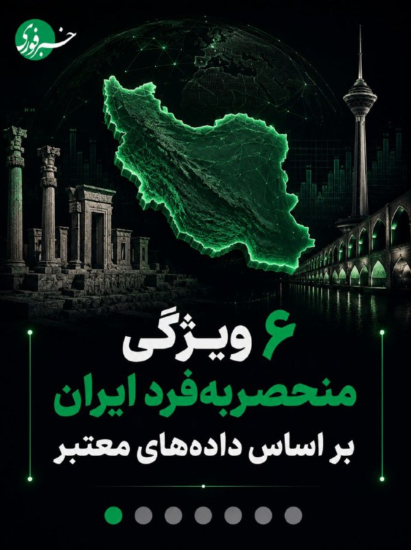 ۶ ویژگی منحصربهفرد ایران که دنیا را انگشت به دهان کرده است!