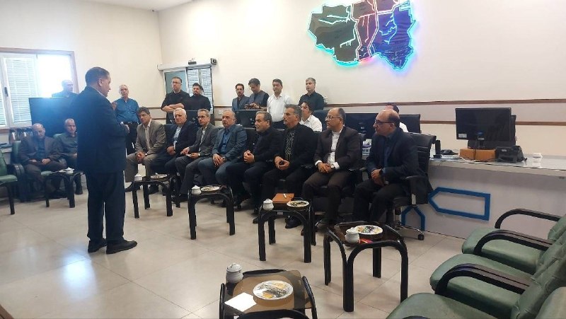 بازدید وزیر امور خارجه از مدیریت شرکت آبفای مشهد مقدس