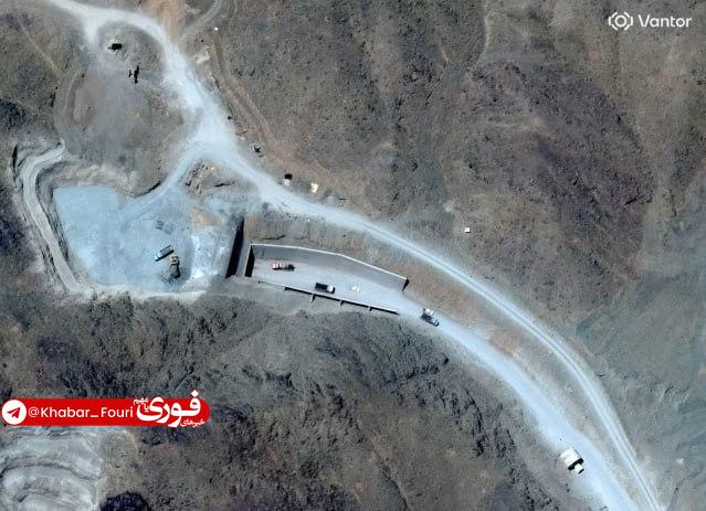 Wall Street Journal published satellite image of Kooh Kalang facility in Isfahan; Trump claimed military attack