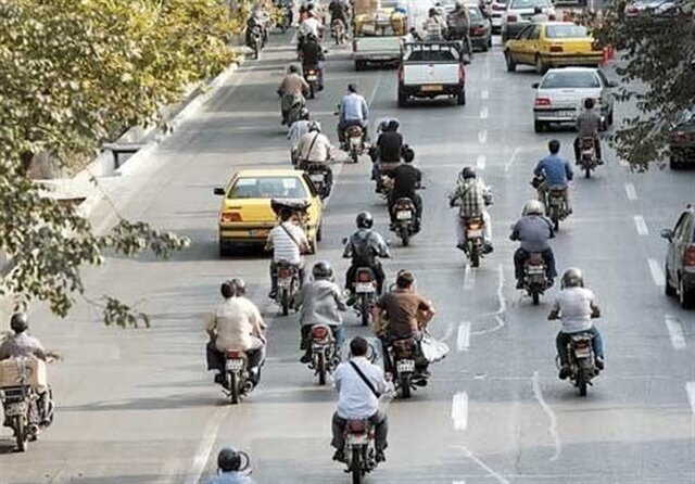 توقیف یکهفتهای موتورسیکلت متخلف در تهران