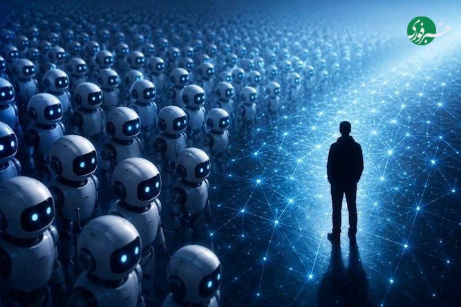 اینترنت در آستانه تسخیر توسط AI؛ موجی که میتواند انسانها را پشت سر بگذارد