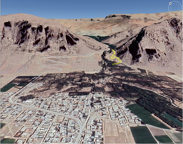 Sassanian engineering masterpiece in Dashtak historical road