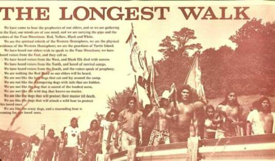2800-mile march for Native American justice in Washington D.C