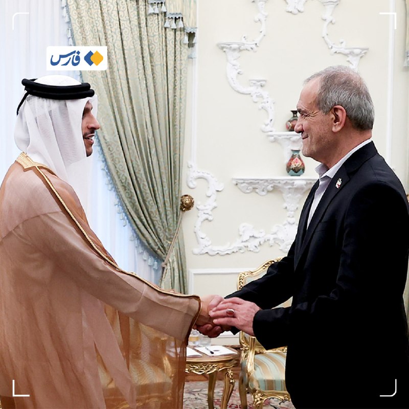 پزشکیان در دیدار با وزیر خارجه قطر: آمریکاییها ناجوانمردانه رهبر، فرماندهان، دانشآموزان و مردم ایران را هدف قرار دادند؛ اقدامی که در هیچ چارچوب حقوقی بینالمللی قابل قبول نیست