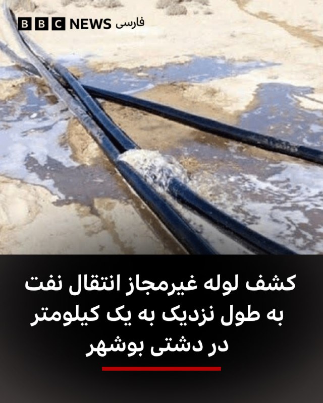  خبرگزاری فارس از کشف یک خط لوله ۹۰۰ متری غیرمجاز انتقال نفت در استان بوشهر خبر داده و نوشته این لوله نفت سرقت شده را به مخزنی زیرزمینی منتقل