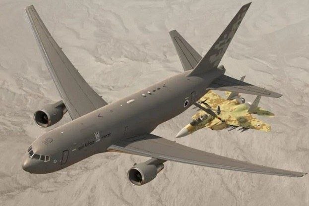 تحویل دومین هواپیمای سوخترسان بوئینگ KC-46 به ارتش اسرائیل