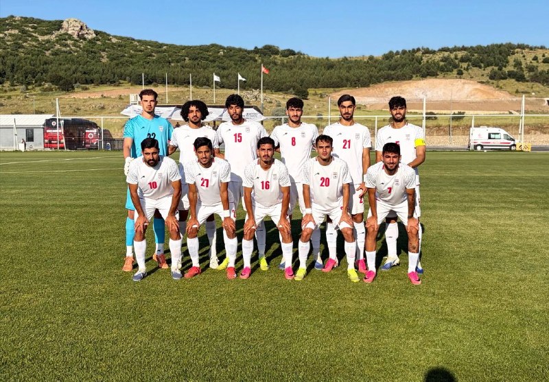 Iran's Olympic Football Team Drew in Final Friendly Match