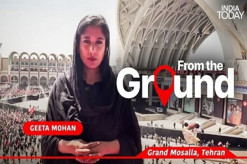 Indian network's account of farewell ceremony in Tehran