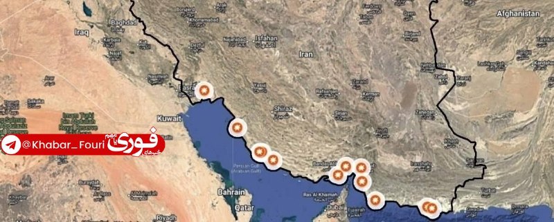 Axios: US morning strikes focus on southern and coastal areas of Iran