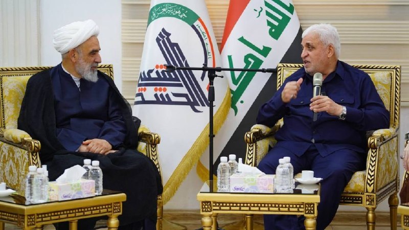دیدار رهبران حشد الشعبی و یک هیات ایرانی