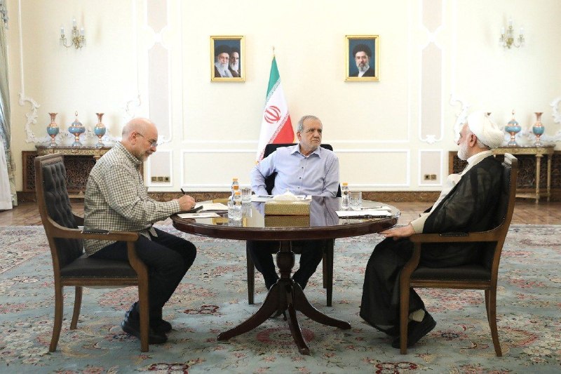 📷 جلسه سران قوا