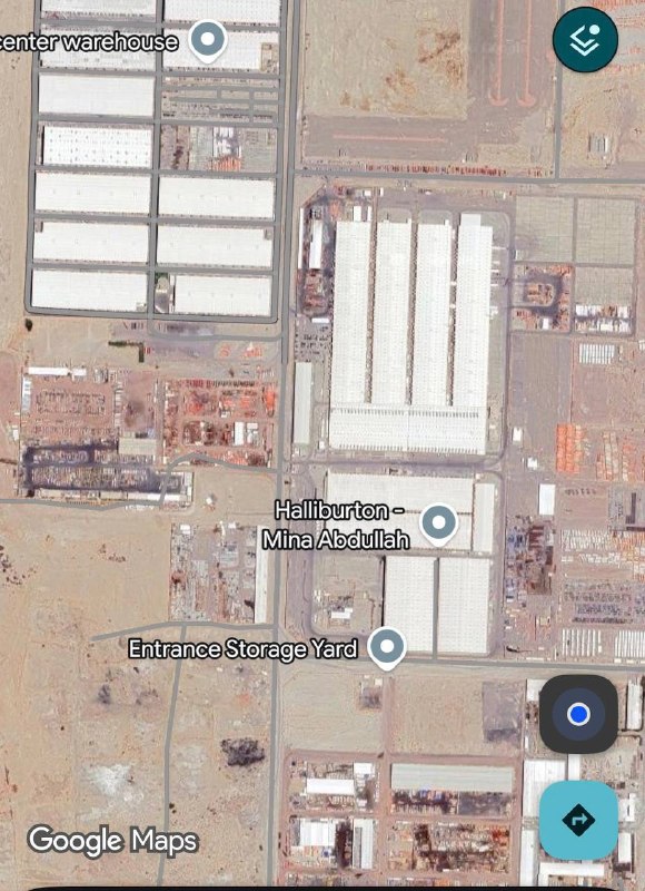 IRGC announced destruction of Kuwait and Gulf Link Holding (KGL) warehouse in Mina Abdullah